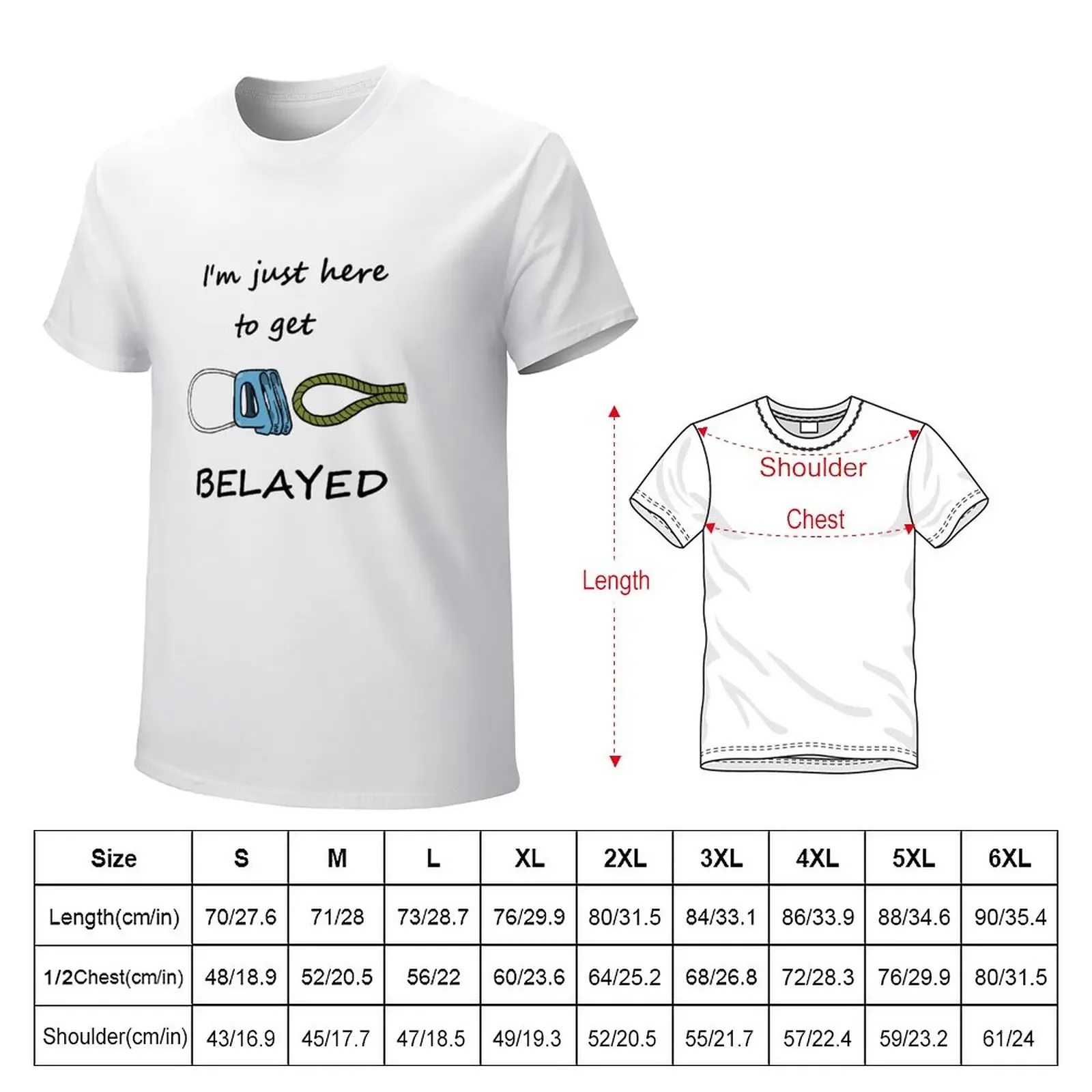 Belayed T-Shirt quick-drying summer tops cute clothes mens t shirts pack