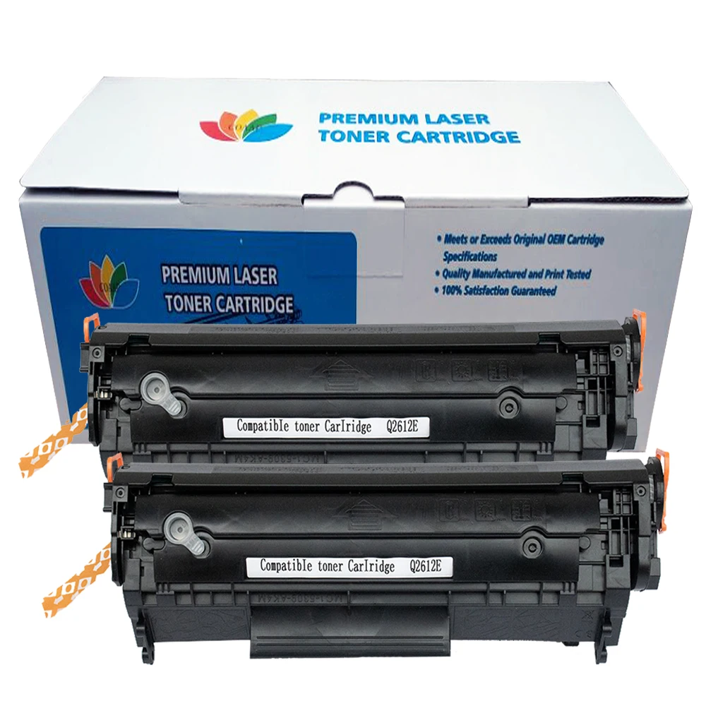 

Q2612A 12A 2612 Compatible Toner Cartridge for HP LaserJet 1010 1012 1015 1020 3015 3020 3030 3050 1018 1022N 1022NW Printer