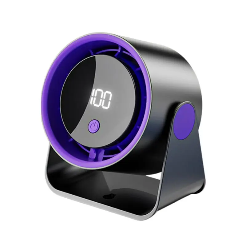 

ABBZ-Small Home Desktop Fan Rechargeable Desktop Fan Electric Cool Fan Summer Cooler For Home For Class