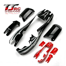 1/5 RC Car Body Shell Wear Car Body Cover, Side Panel Body Shell Kit, for 1/5 HPI Rovan Kingmotor Mcd BAJA 5B SS Truck Parts