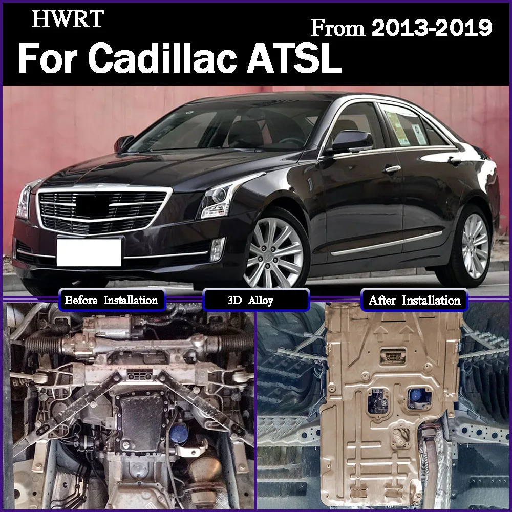 

Car underbody protection plate suitable For Cadillac ATSL 2013-2019 2.0T engine underguard underbody protection plate