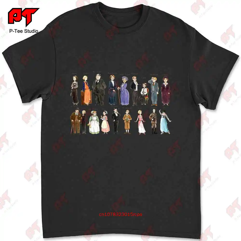 Downton Abbey Characters T-shirt TGEC