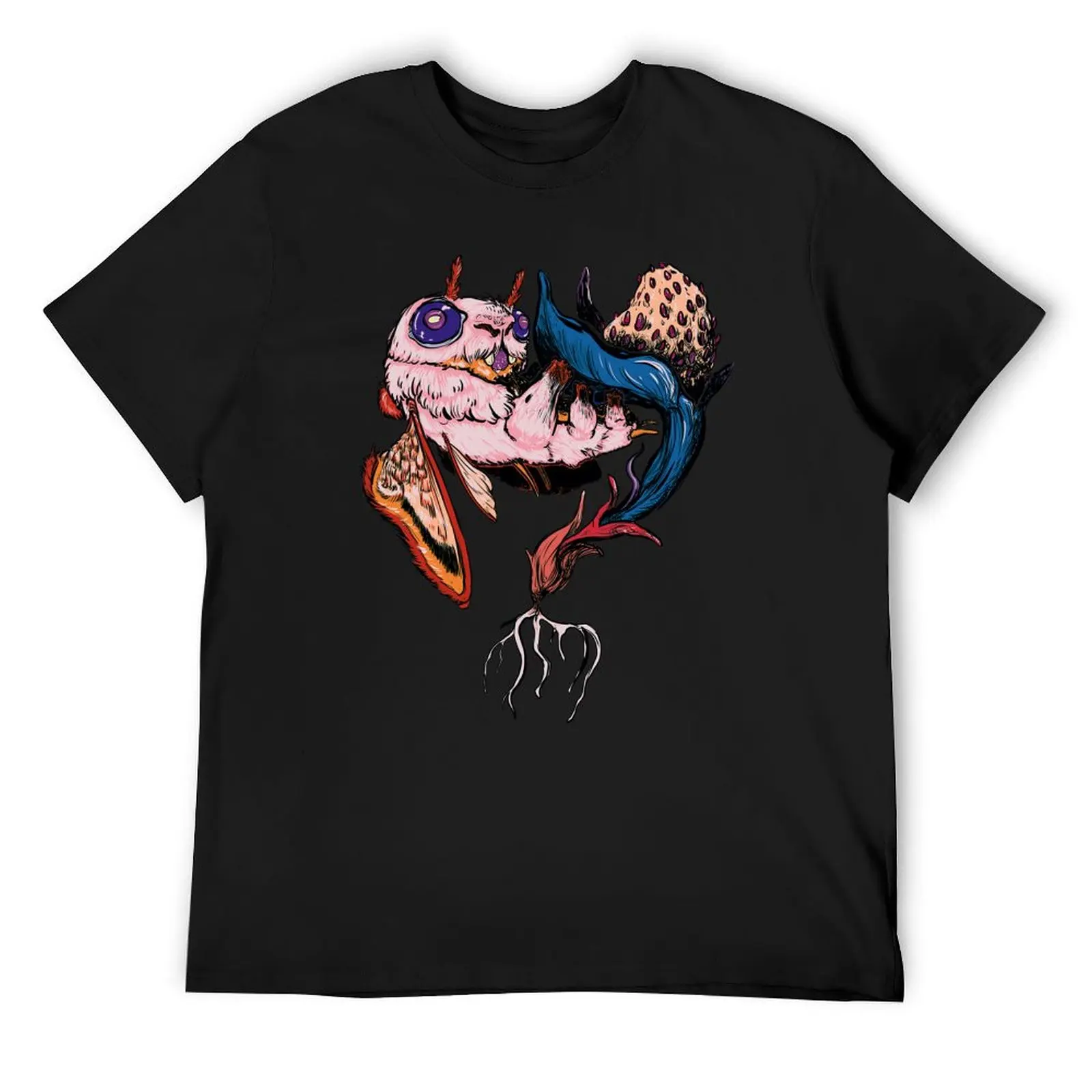 

Phatmoth Resting on a Nightberry T-Shirt luxury designer summer clothes designer shirts plus size tops mens cotton t shirts