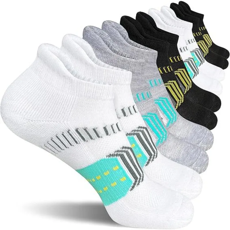 

12 pairs of adult unisex short socks, sports socks, men's and women's running anti friction basketball socks