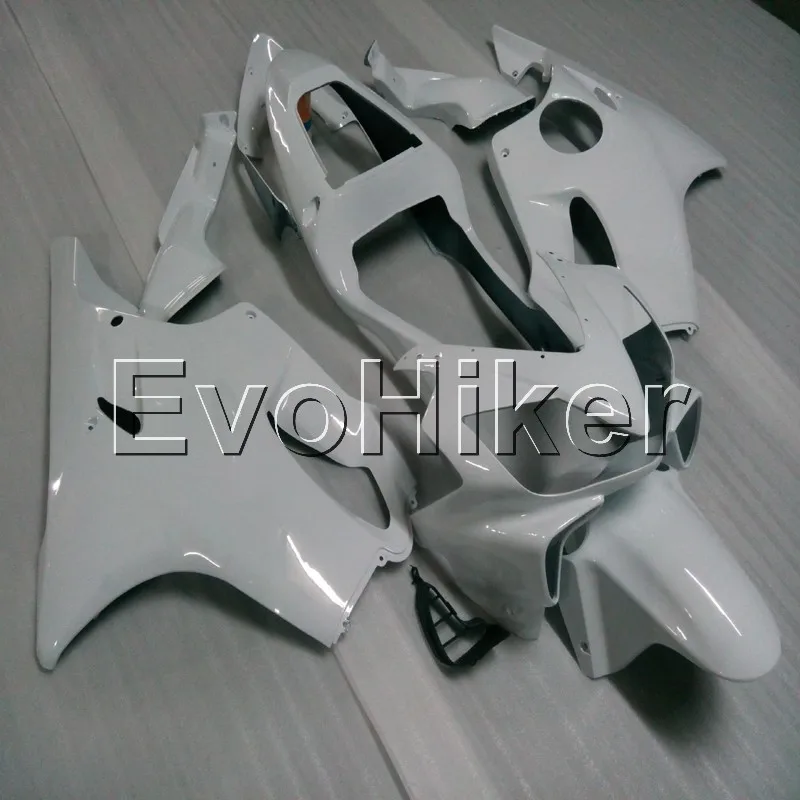 INJECTION MOLDING Fairing for CBR600F4i 2001 2002 2003 white CBR600 F4i 01 02 03 ABS Plastic Bodywork Set