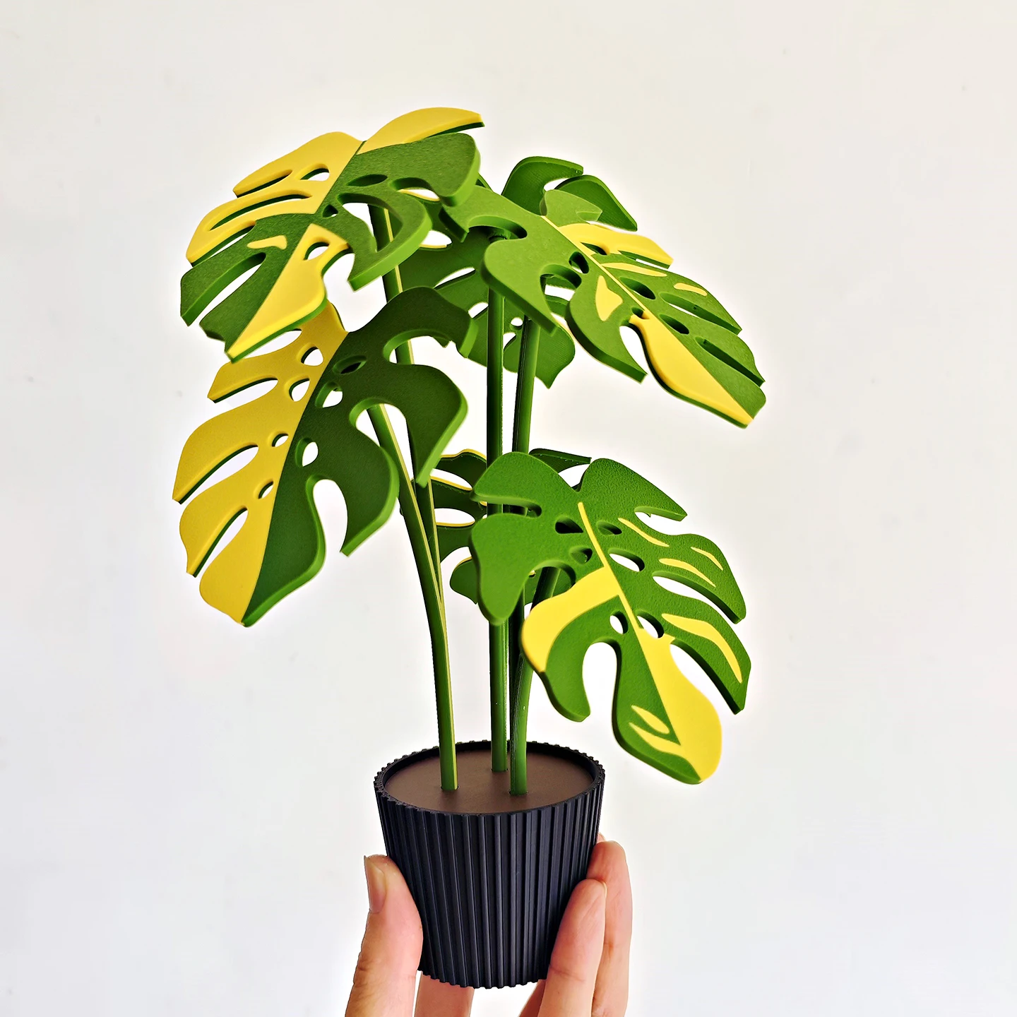 

Подарочные подставки на годовщину, набор магнитных листьев монстеры, поддельные подушечки для растений с 3D принтом для пар, подставка для домашнего декора в подарок для ужина