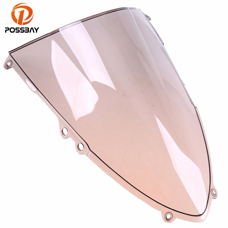 POSSBAY 3Colors Vintage Motorcycle Windscreen Protectors Motorbike Windshield For Ducati 1199 1199R 1199S Panigale 2012 2013