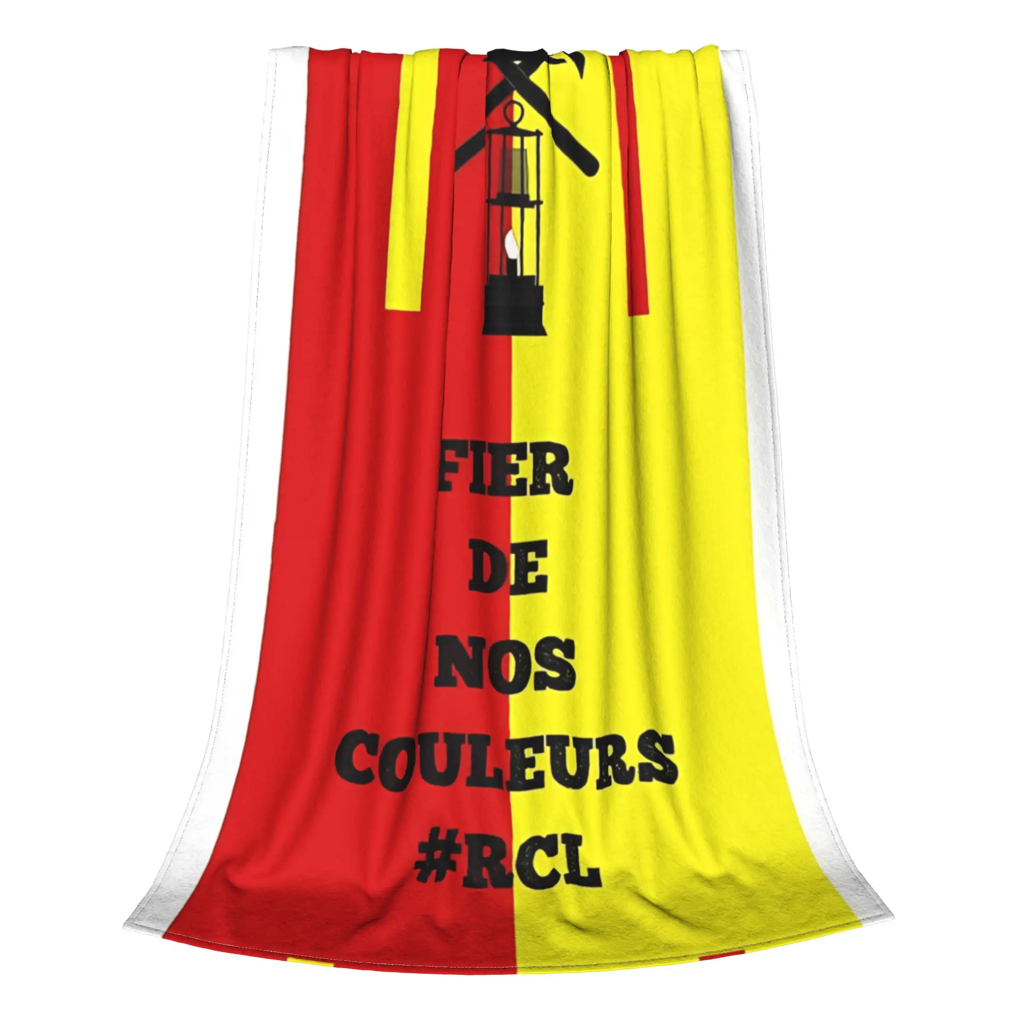 1PC vintage athletic RC Lens Home Room Decorations Winter Blankets For Adults Bedding Home Interior Sofa Knee