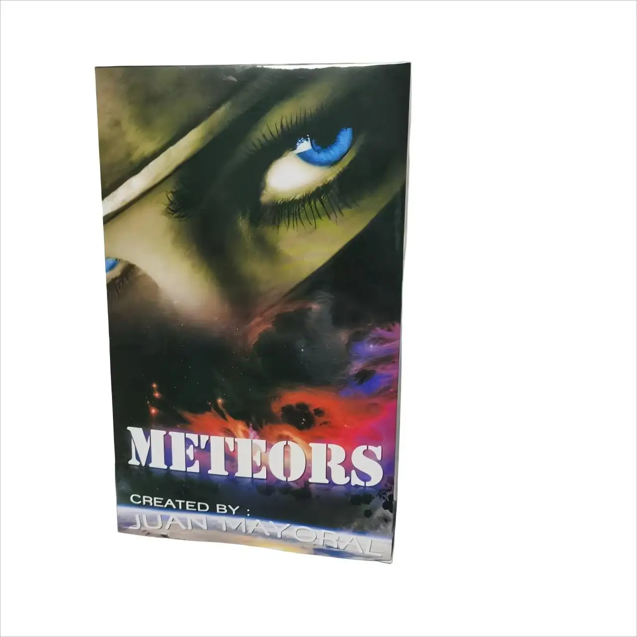 Magic Tricks Meteors by Juan Mayoral Stage Props Star Light Product Professional Gimmick Red Or Blue LED Randomly Magia Magician