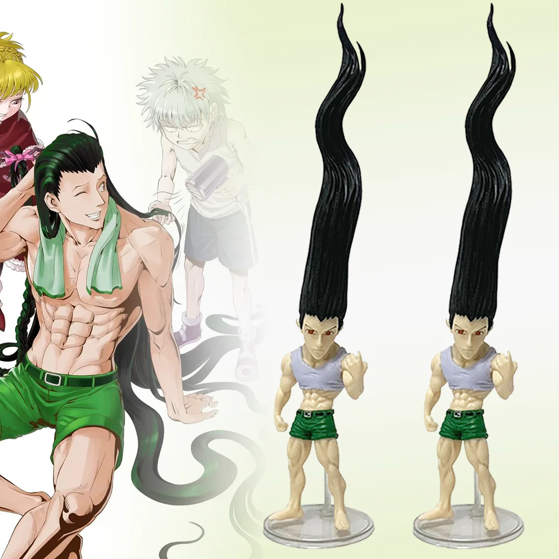 Anime Hunter × Hunter Blackening Xiaojie Action Doll PVC Sammlung Dekoration Modell Spielzeug Geschenk Urlaub Geschenk