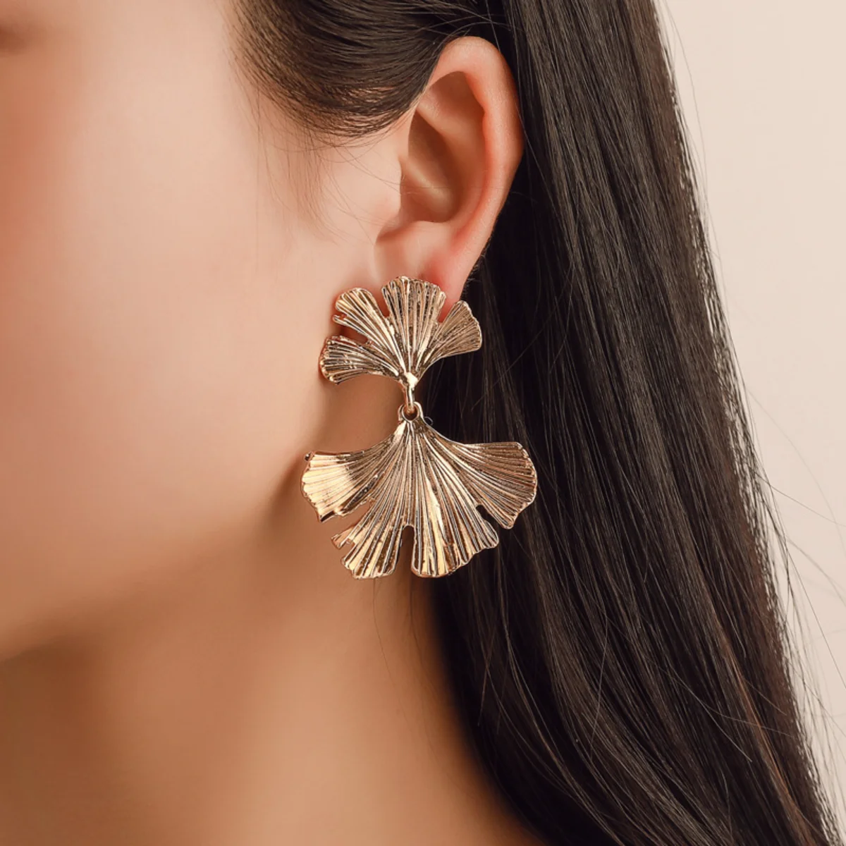 

2023 Personalized Flowers Ginkgo Biloba Earrings National Style and Creative Joker Retro Earrin Support 0.1$ Order wholesale