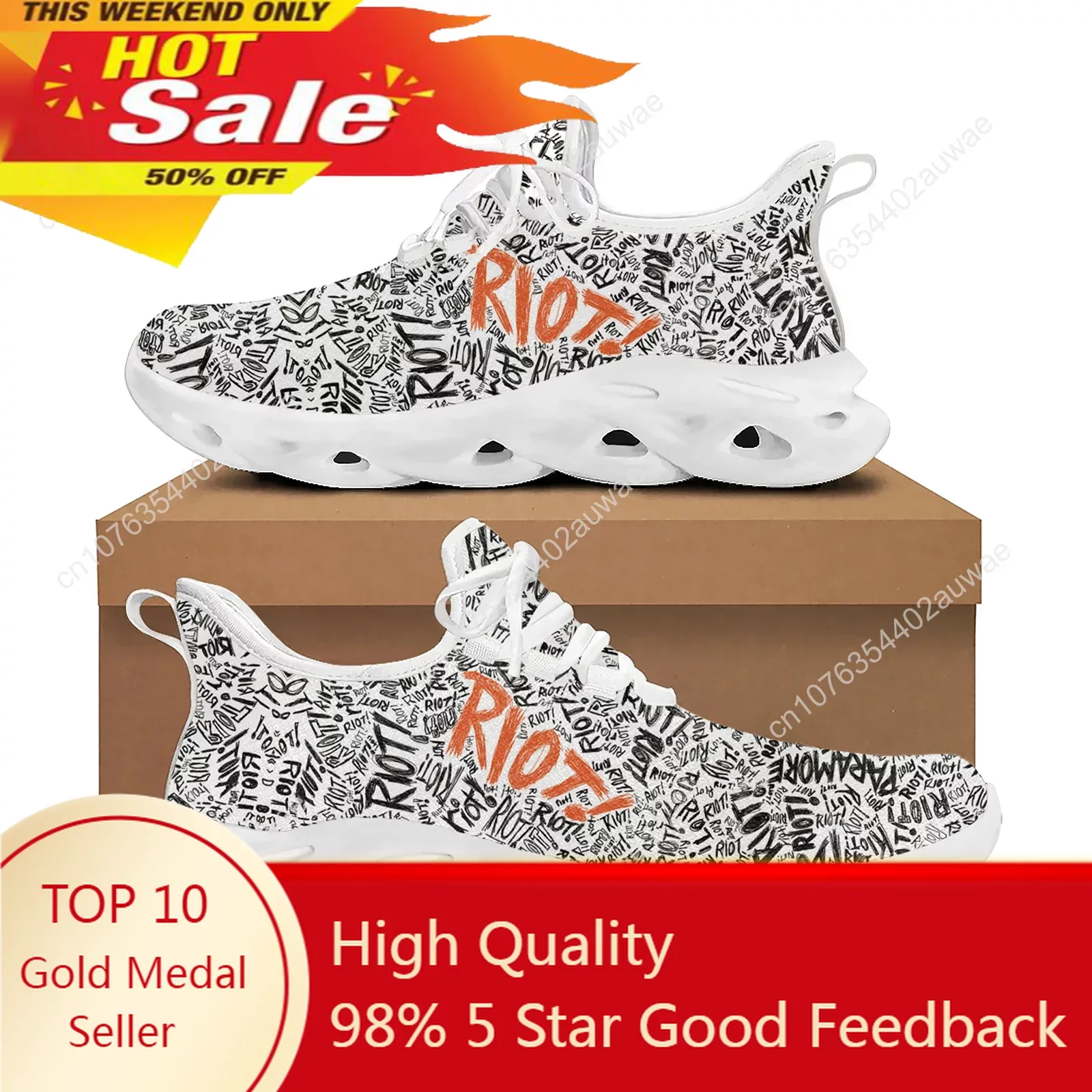 

Paramore Rock Band Pop Sports Shoes Mens Womens Teenager Kids Children Sneakers Casual Custom High Quality Couple Shoes White