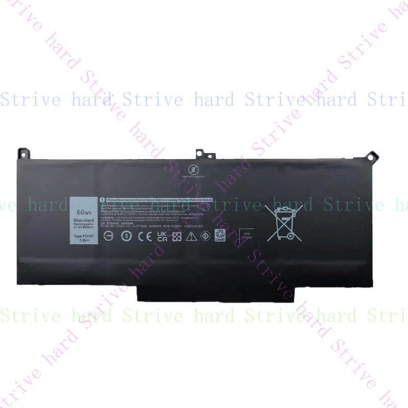 

10PCS F3YGT Battery FOR DELL Latitude 12 7280 7290 13 7380 7390 14 7480 7490