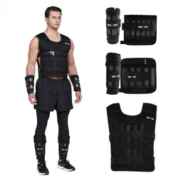 Lekaro Weight-Bearing Vest Adjustable Weight 20kg Weight-Containing Running Fitness Weight-Bearing Training Fitness Equipment