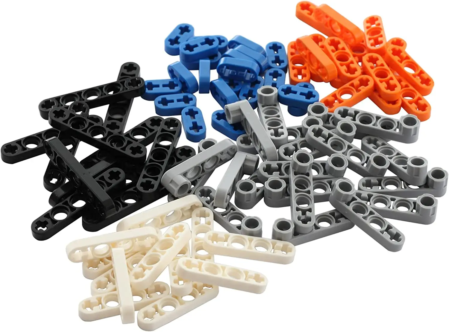 280Pcs Beams Axles Connectors Bricks Sets Technical Parts Liftarm Bricks Separator Chassis Frame Liftarm Beam Rotor Blocks