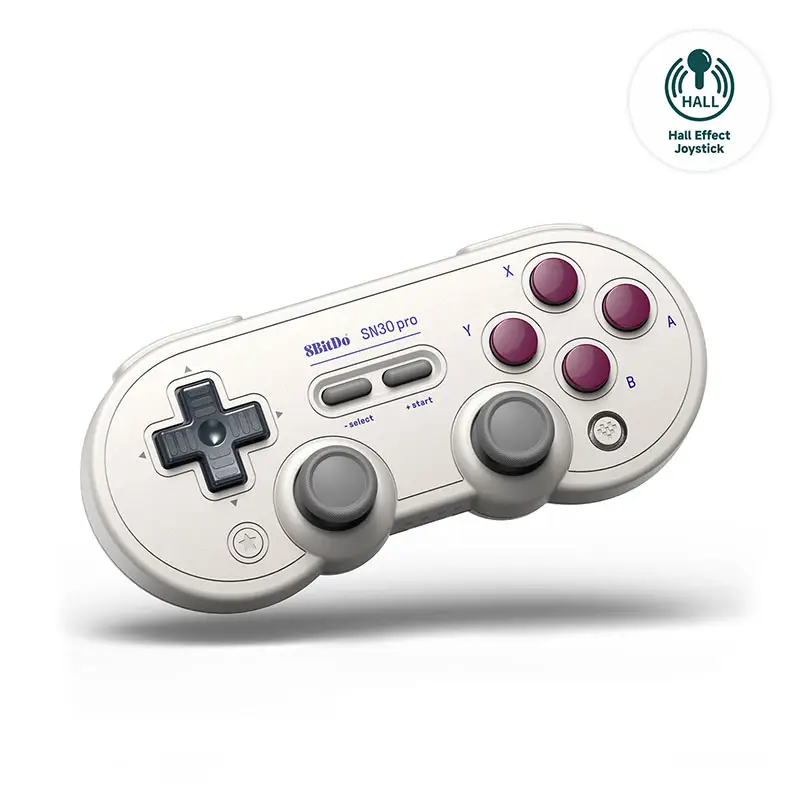 8BitDo SN30 Pro يد تحكم بلوتوث لاسلكية بتأثير هول لسويتش 2، 1، كمبيوتر، Windows 10، 11، Steam Deck، أندرويد، macOS - 3