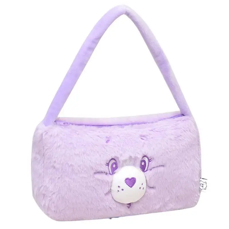 Cartoon Care Bears Plüsch Umhängetasche Carebears Handtasche Mode Trend Stofftiere Niedliche Bären Unterarm Tasche Schöne Mädchen Geschenke