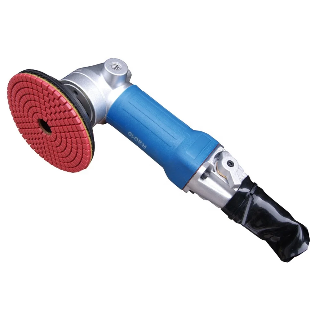 Polidor pneumático portátil de lixadeira de água para trabalhos de lixamento e polimento