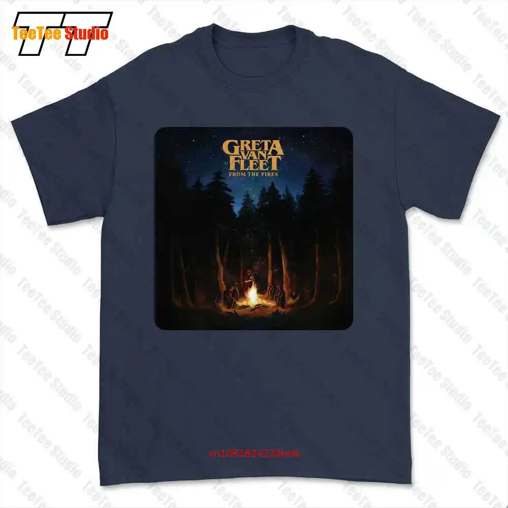 New Popular Greta Van Fleet From The Fires T-shirt Tee 0ZR9