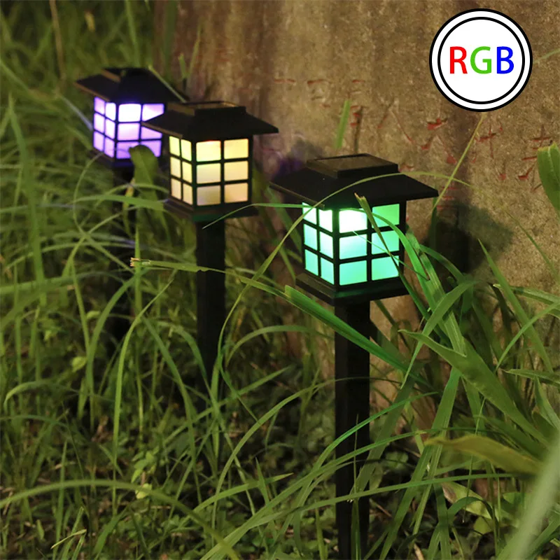 

2/4/6pcs Led Solar Pathway Lights Waterproof Outdoor Solar Lamp for Garden/Landscape/Yard/Patio/Driveway/Walkway Lighting