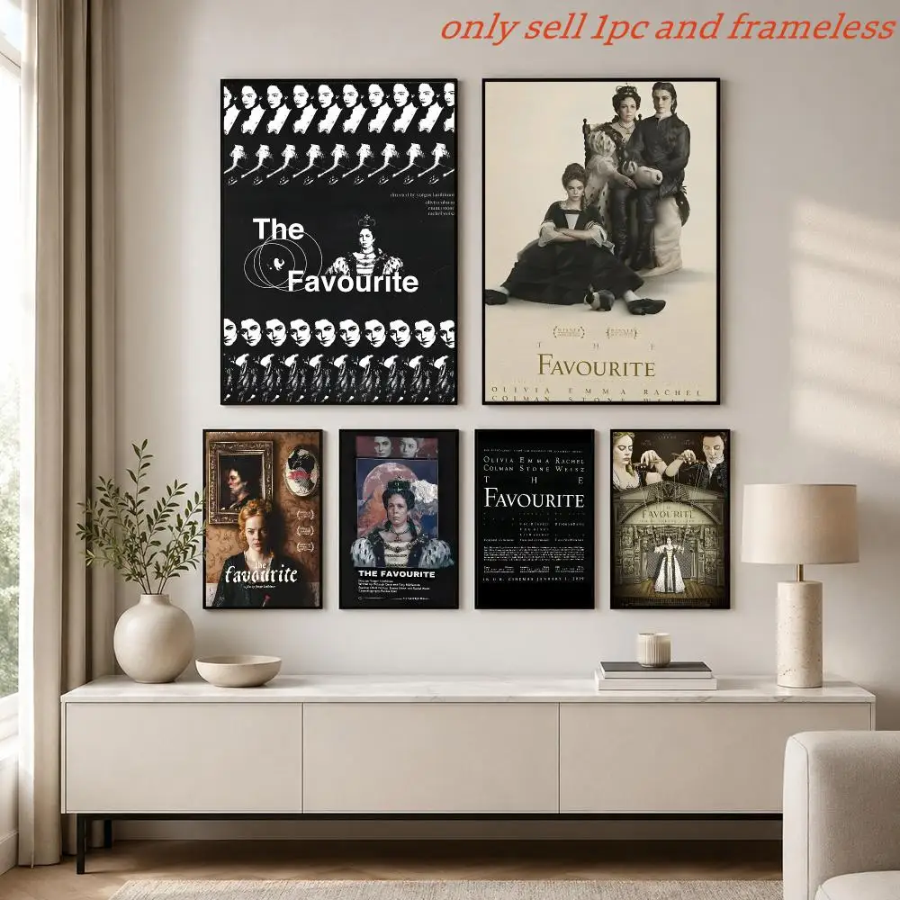Biographical film T-The Favourite Poster Painting Prints Wall Art Picture Film Room Home Bar Cafe Decor Mural