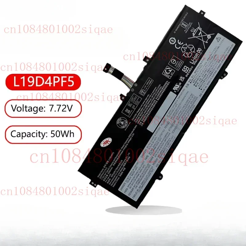 

Новый аккумулятор для ноутбука L19D4PF5 для YOGA SLIM 7 13ACN5, Carbon 13ITL5, Yoga 13S 2021, SB10Z33893 5B10Z33897 5B10Z33899 L19M4PF7%100 t