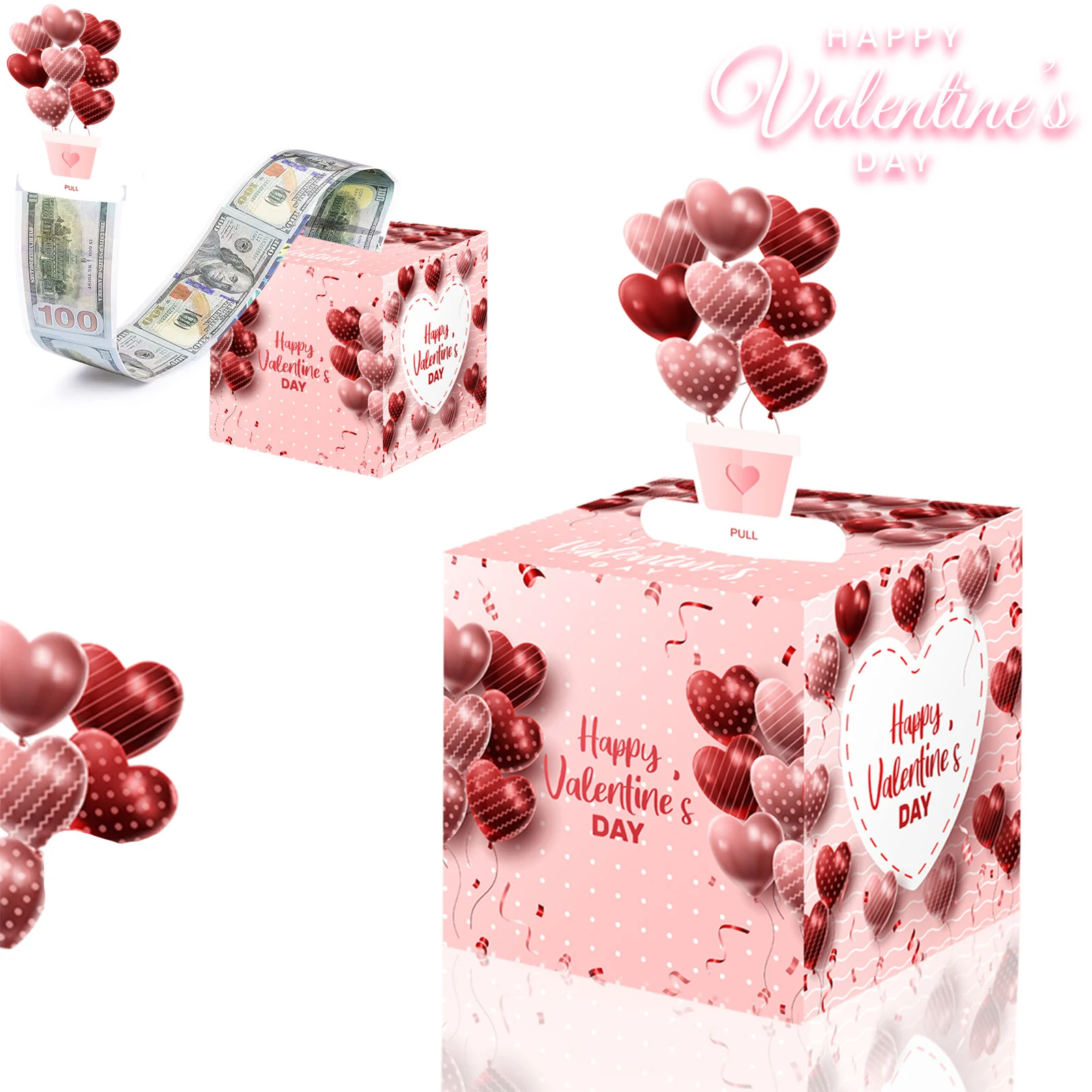 Valentines Day Boxes Money Gift Box Cash Explosion Luxury Gift Box Surprise Your Significant Another