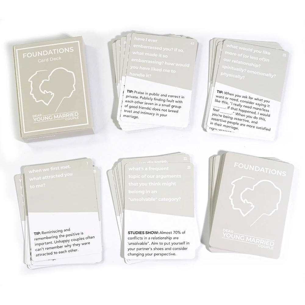 SEXPECTATIONS Card Deck-Conversation Starters for Couples-Fun Marriage Trip Cards Game Christmas Halloween Thanksgiving gifts