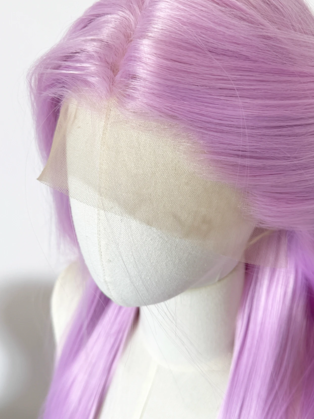 Светло-розово-фиолетовый передний парик 26 дюймов, длинные прямые 13*4, парики на шнурке, высококачественный синтетический парик на шнурке, естественный вид для косплея