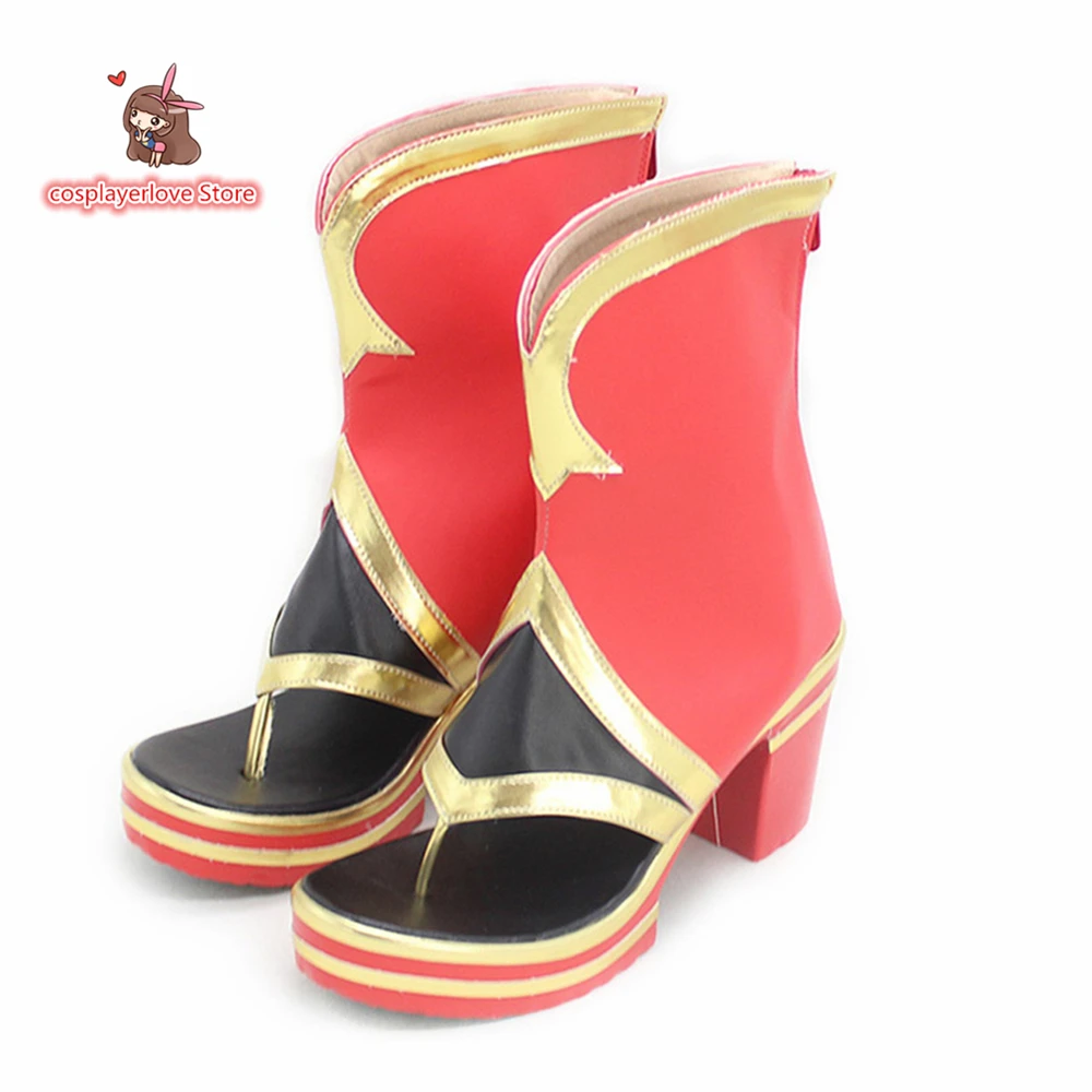 Anime Uma musume Pretty Derby Kitasan Black  Cosplay Shoes Boots Halloween Carnival Cosplay