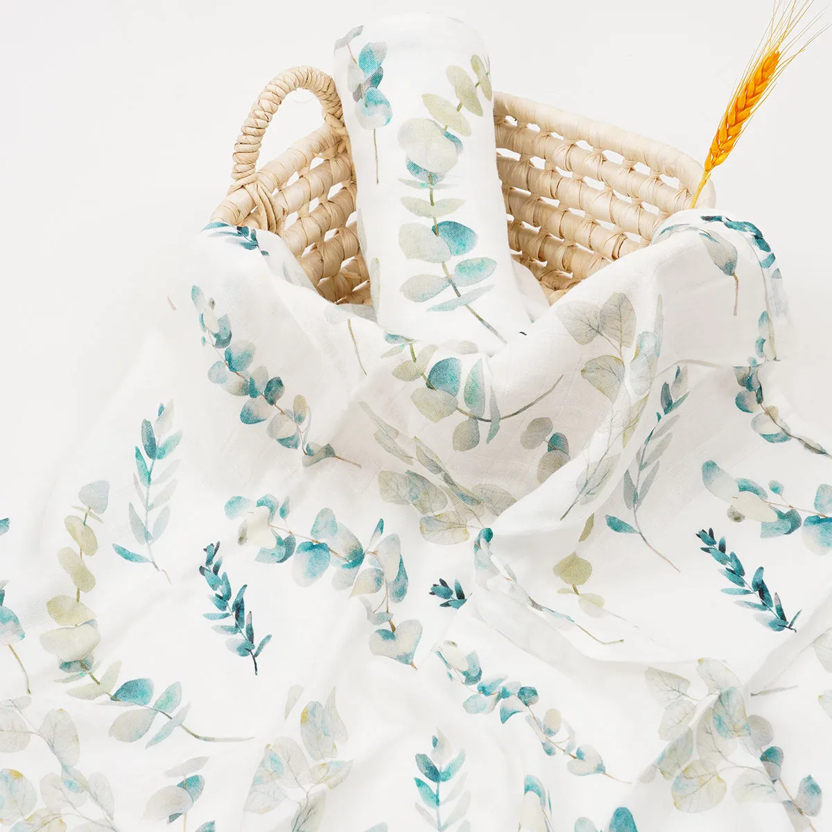 

HappyFlute бамбуковое хлопковое муслиновое одеяло с цифровым принтом, супер удобное банное полотенце, одеяла для новорожденных и детская накидка