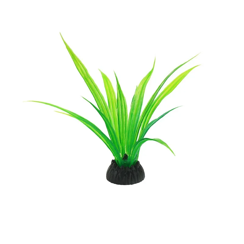 1PC New Plastic Water Plant Grass Aquarium Decorations Plants Fish Tank Grass Flower Ornament Decor Aquatic Accessories