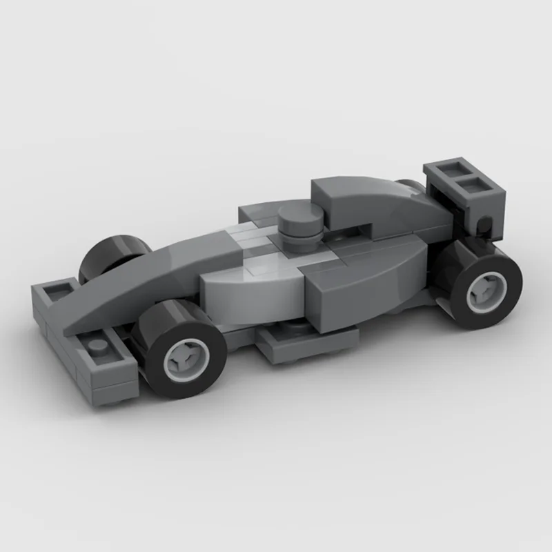 

MOC-49706 Mini F1 Racer Speed Champion Супер автомобиль Статическая версия Гоночная модель DIY Творческие идеи Детские игрушки Подарочные технологии Блоки