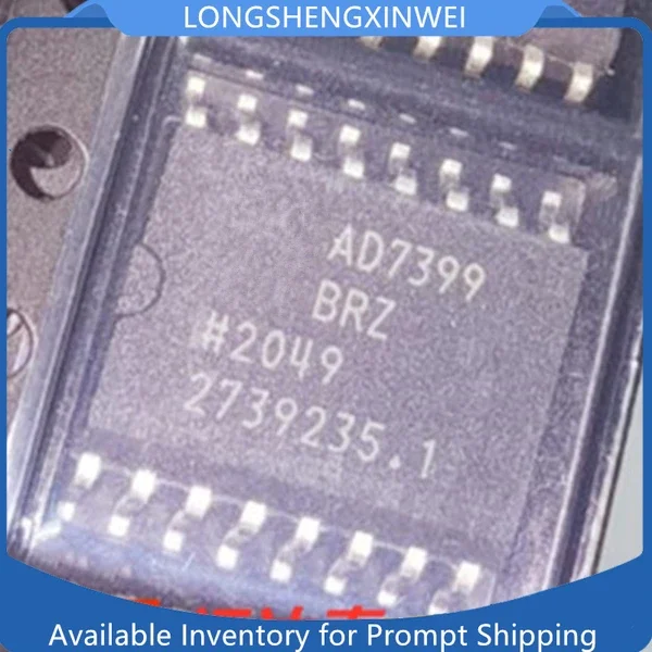 1 peça novo pacote ad7399brz ad7399br ad7399b SOIC-16 conversor digital para analógico original-dac em estoque