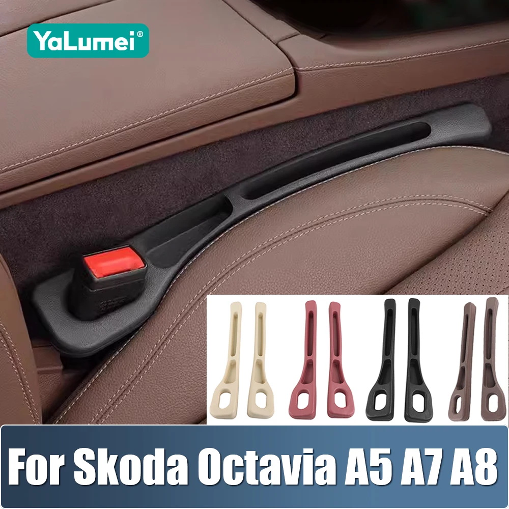 Für Skoda Octavia 2 3 5 A7 A5 Pro A8 MK4 2004-2018 2019 2020 2021 2022 2023 2024 2025 2026 Auto Sitz Auslaufsicher Streifen Organizer
