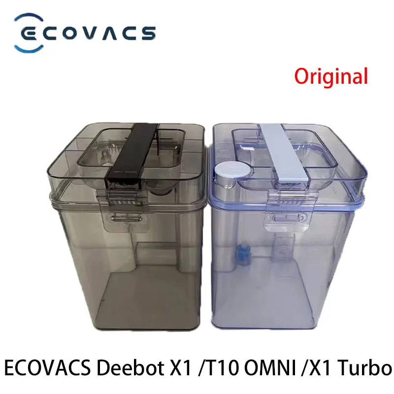 Original Water Tank ECOVACS Deebot T20 T10 OMNI/X1 OMNI /X1 Turbo/T10/T10 TURBO Robot Vacuum Cleaner Spare Parts