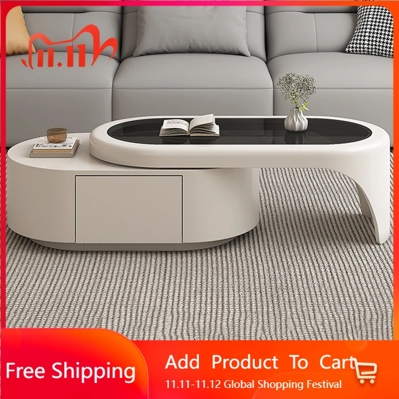 

Computer Writing Coffee Table Space Saving Standing Cheap Clear Side Table Photo Album Transform Couchtisch Salon Furniture