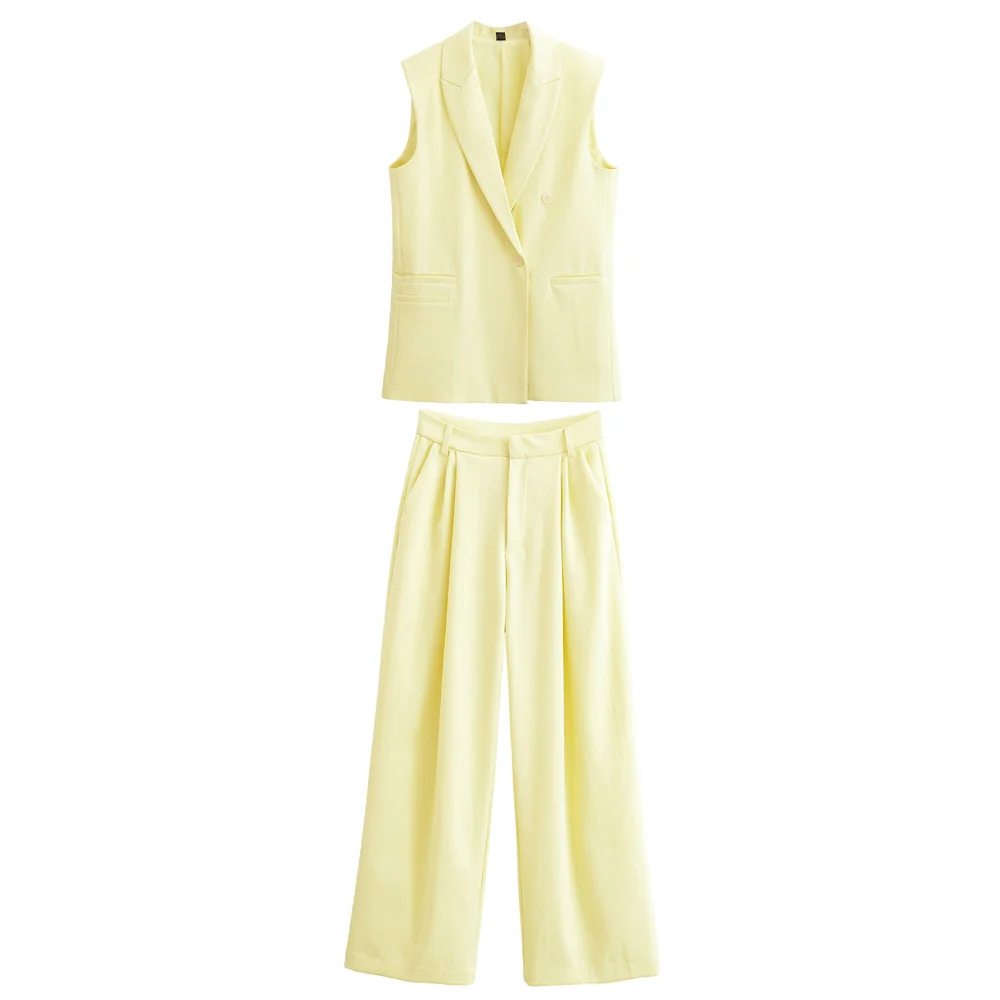 

Новые летние модные и повседневные маленькие свободные брюки-жилет в европейском и американском стиле в ароматном стиле