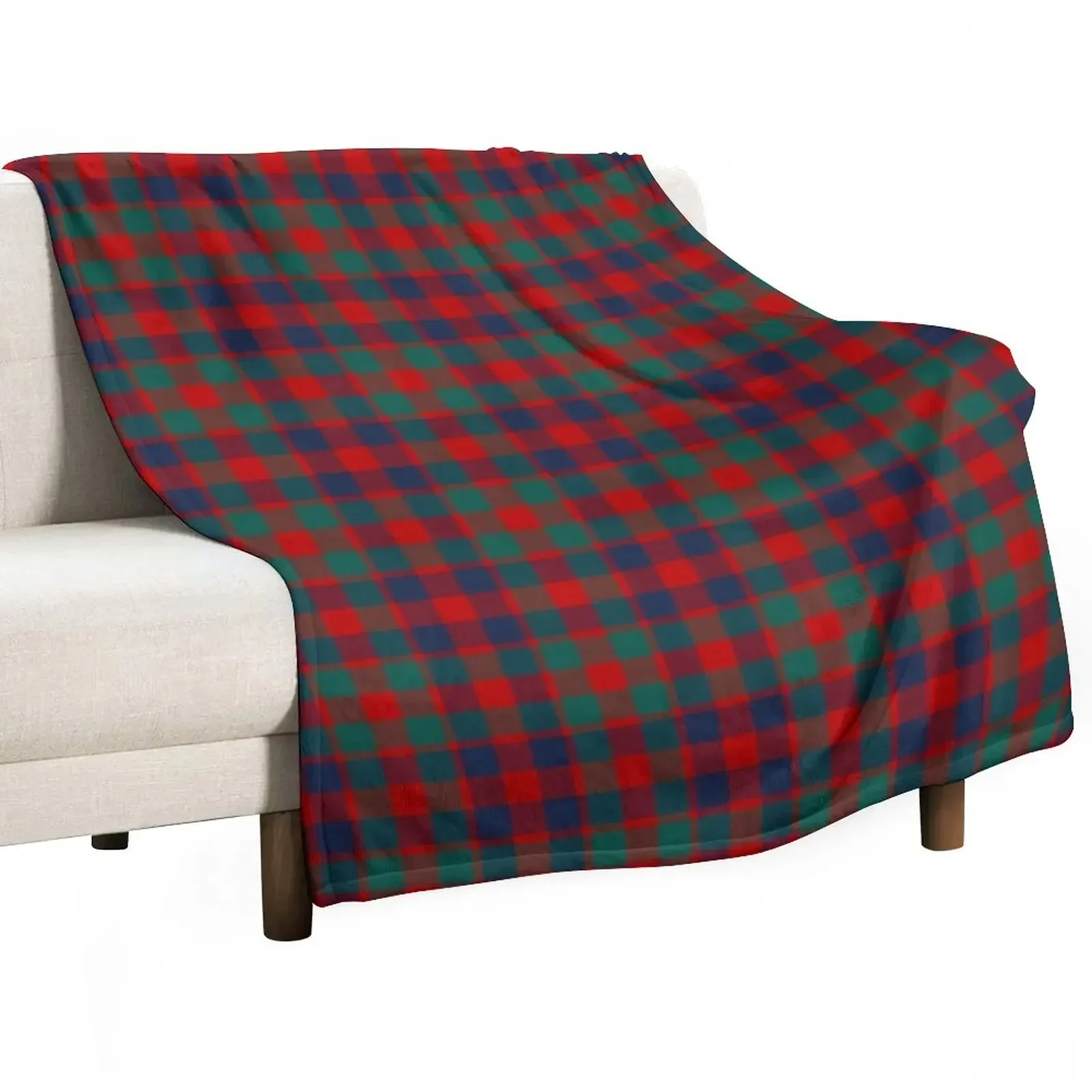 McGowan Tartan Pattern Throw Blanket Custom Moving Soft Beds Retros Blankets