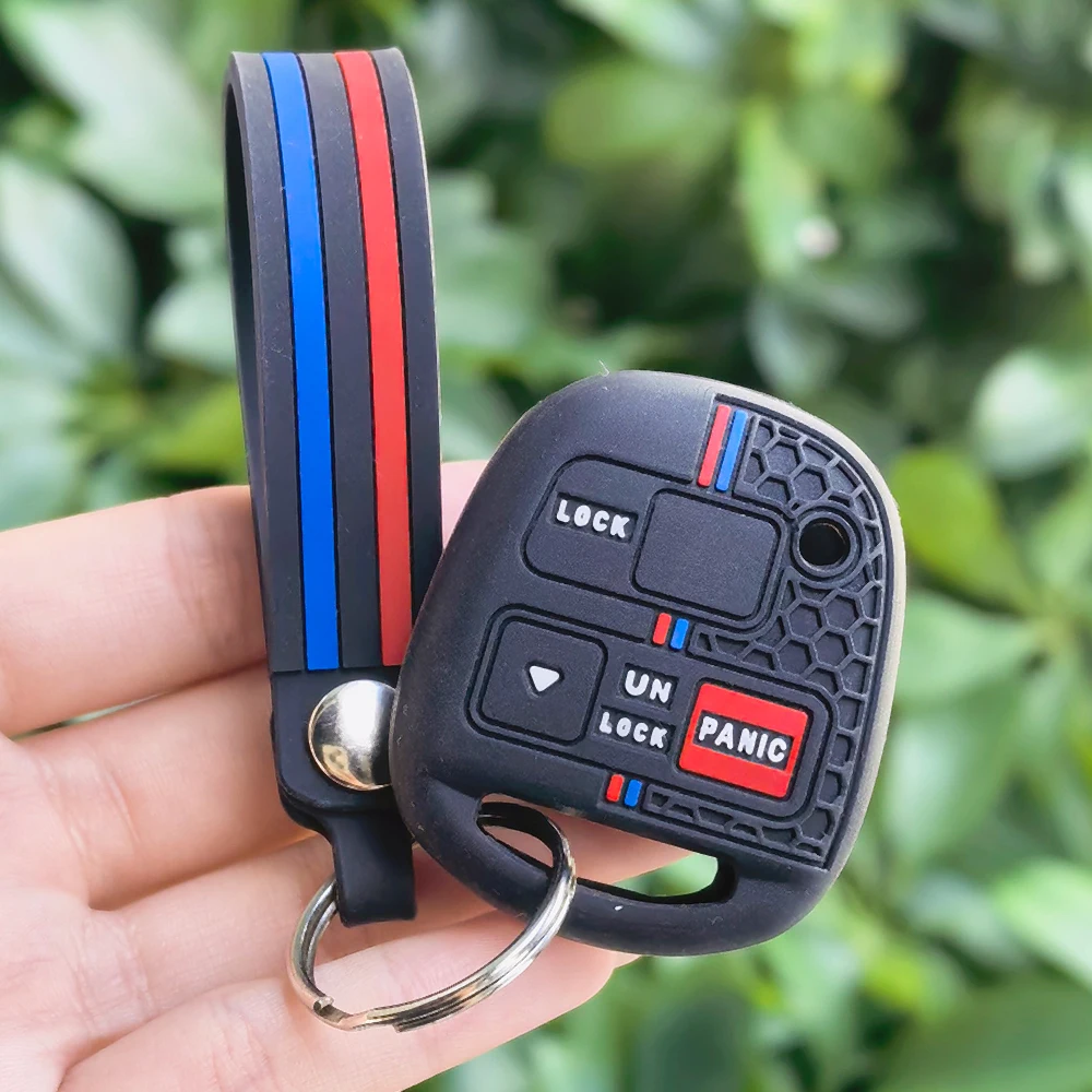 For Lexus RX 330 Is200 For Toyota RAV4 Land Cruiser 120 Prado Corolla Land Cruiser Avensis Yaris Camry Car Key Fob Cover Case view 3