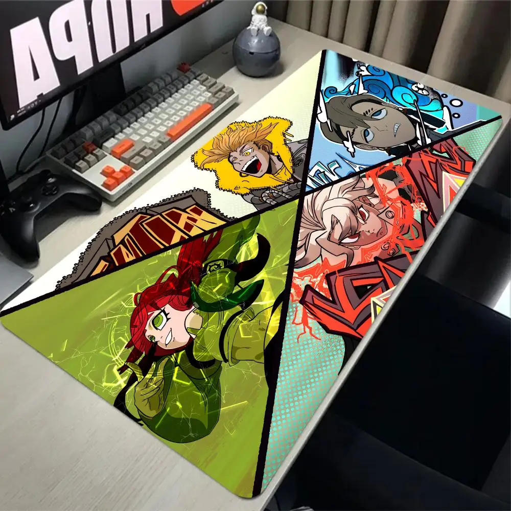 Anime Mouse Pad Non-slip Rubber Gachiakuta Extension Pad Laptop Office Cabinet Keyboard Pad Computer Desk Pad Large Mouse Pad