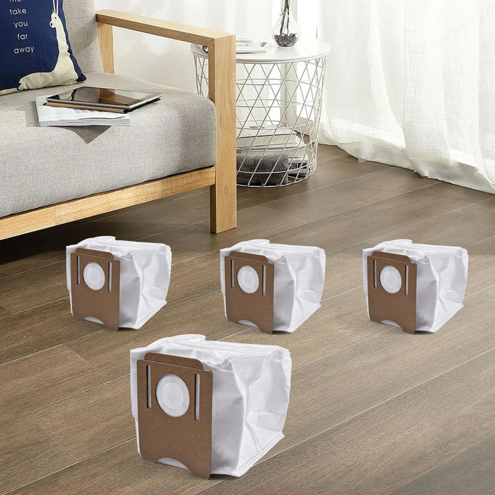 Sac à poussière de compatibilité optimale pour Midea, livres efficaces, CLIEN T24, ThinkAir RV50 Pro, S8 Plus