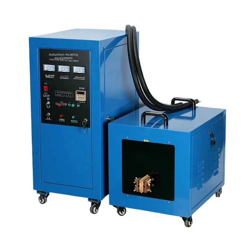 Induction Equipment Hardware Components Full Solid Metal Forging Quenching Ultra-Audio Heating Machine