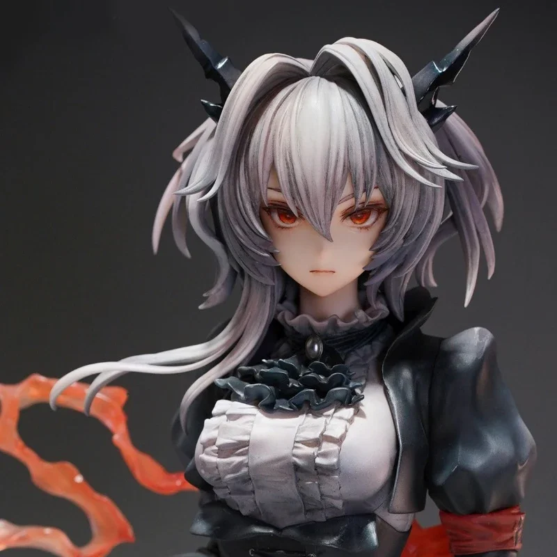 

(in Stock) 1/5 Talulah Artorius Bust Arknights Unpainted Unassambled Resin White Model Kit Diy Gk Figure W_4929
