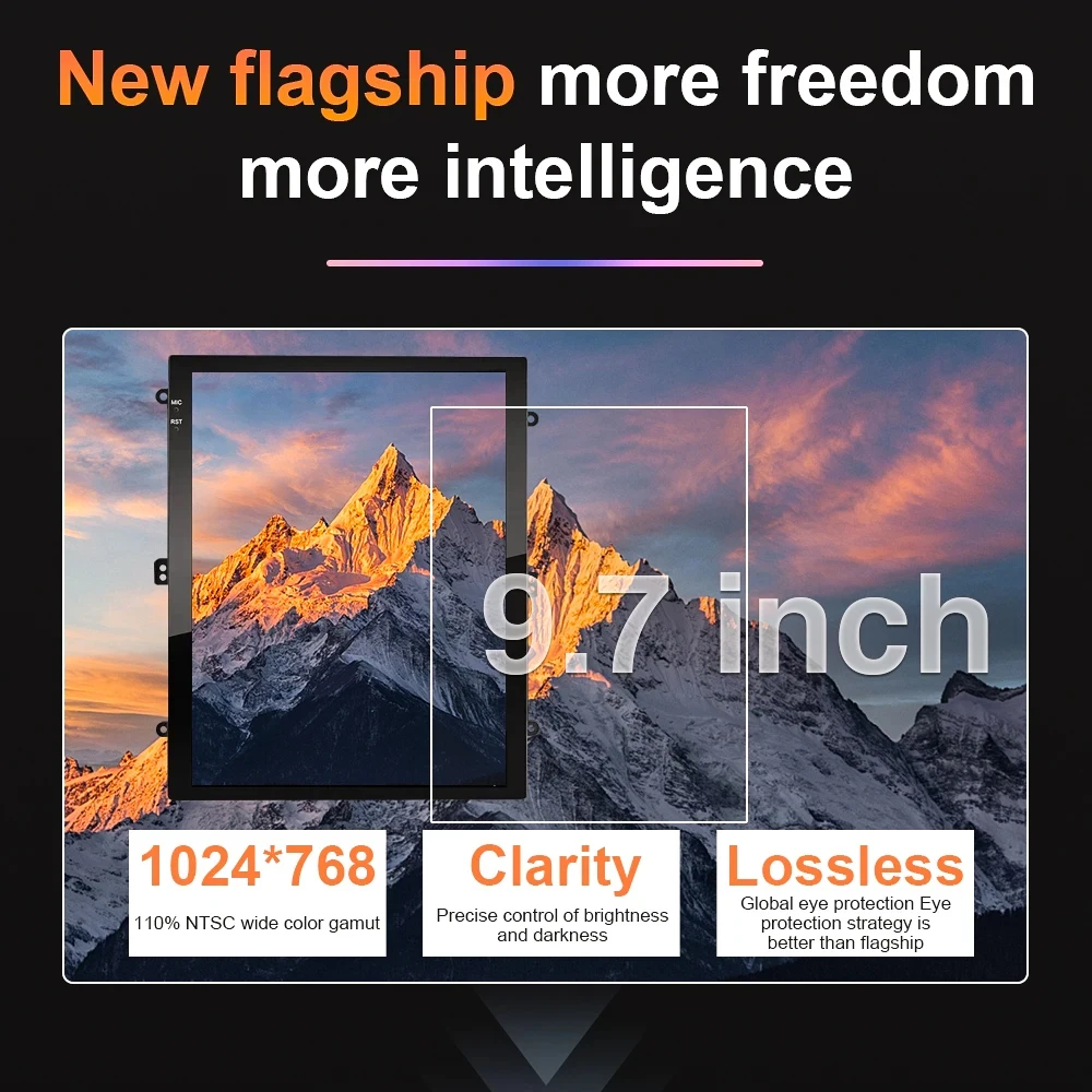 9.7 ''Android 15 untuk Hyundai Santa Fe 2 2006 - 2012 Radio Mobil Stereo Otomatis DSP Carplay Pemutar Navigasi GPS Video 4G TS10