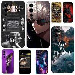 Case For Tecno pova neo 2 Silicon Phone Back Cover Black Tpu Case snake ghost funny