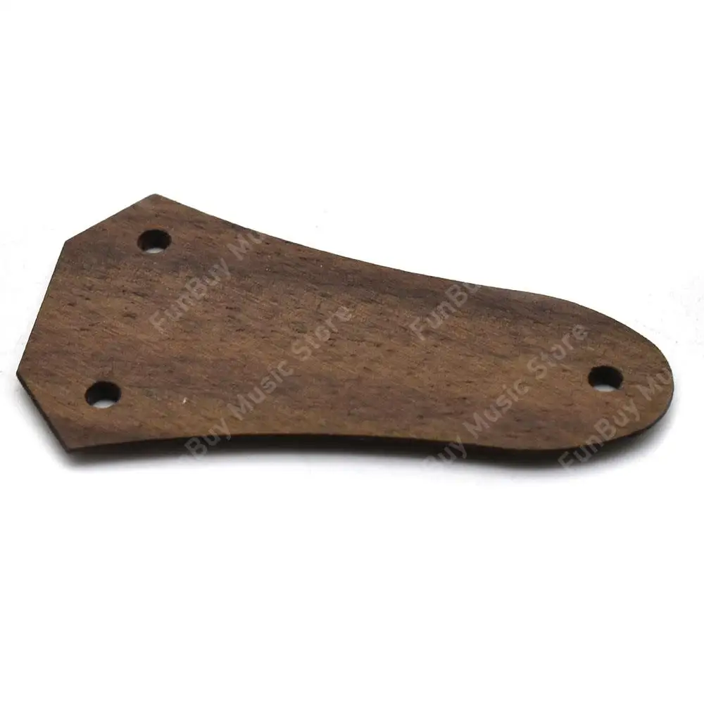 3 Hole Rosewood Electric Acoustic Guitar Truss Rod Cover Plate Holder Electric Guitar Parts Accessories