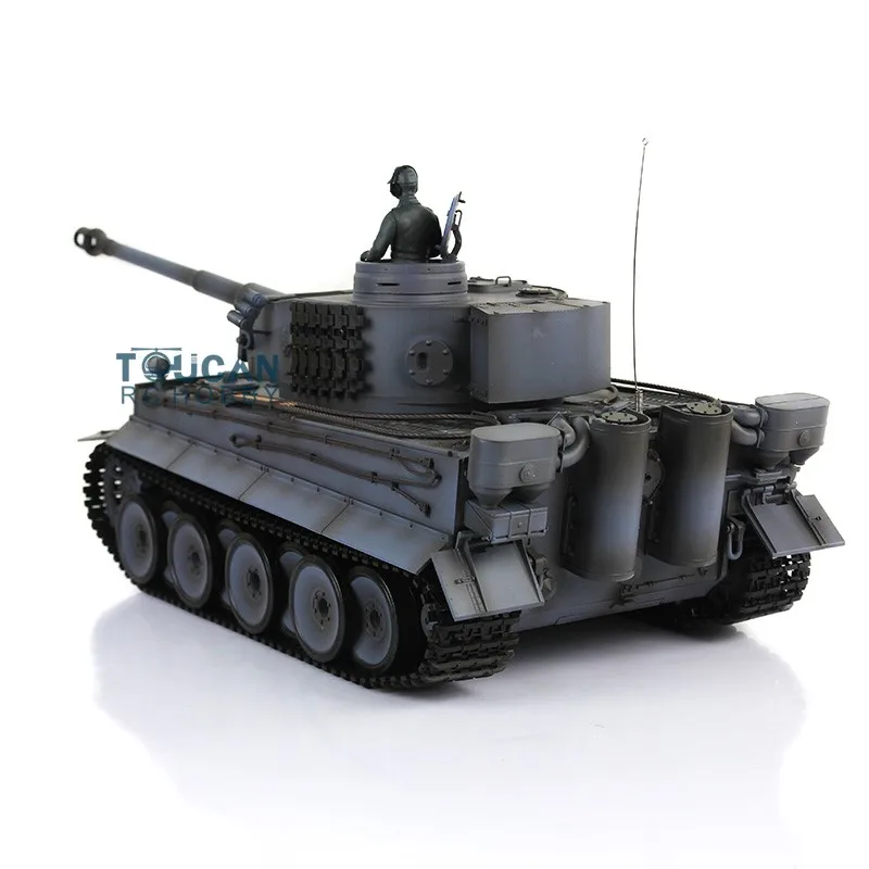 HENG LONG 1/16 RTR RC Czołg Szary 7.0 FPV Personalizowany Panzer III L 3848 Metalowe Koła RC Czołgi Zabawki dla Chłopców TH17362-SMT4