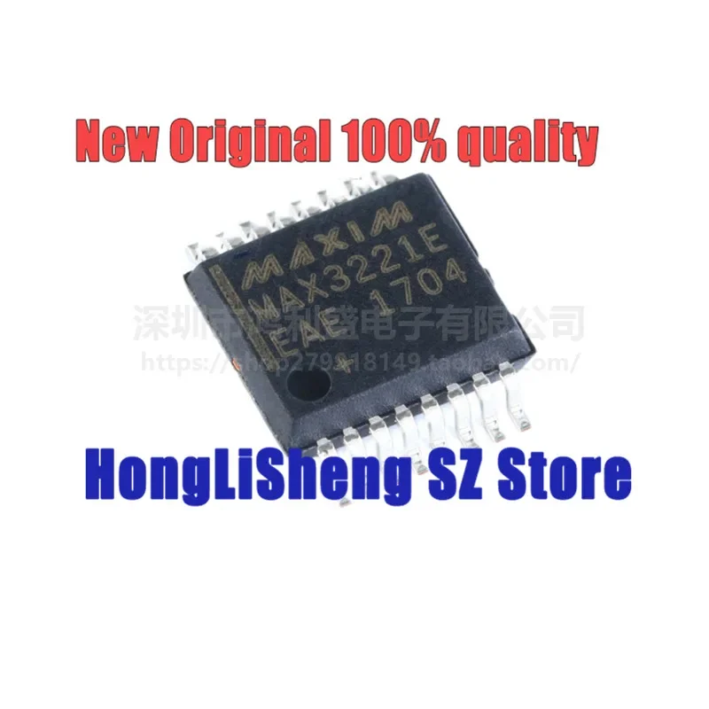 10pcs/lot MAX3221EEAE+T MAX3221EEAE MAX3221E SSOP16 RS232 Chipset 100% New&Original In Stock