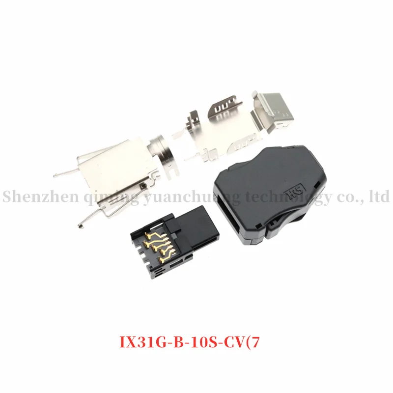 IX31G-B-10S-CV(7.0）Gold-plated plug type connector free hanging new original spot